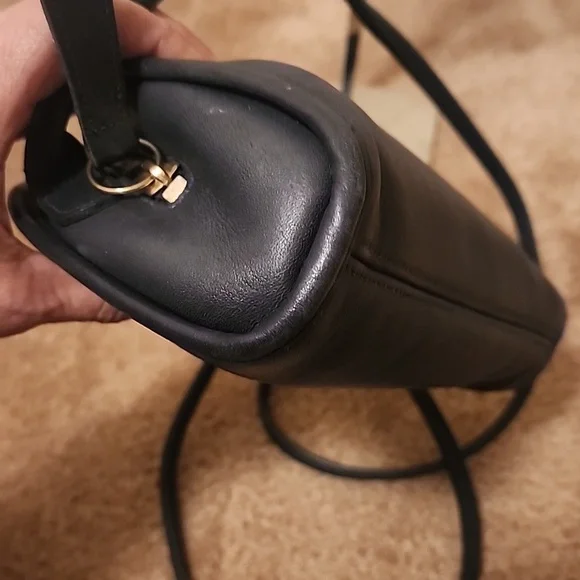 Coach Vintage Kimball Leather Half Moon Crossbody Bag - Picture 12 of 12